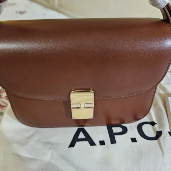 A.P.C Grace Small Bag_Hazelnut - APC - Picture 5 of 12